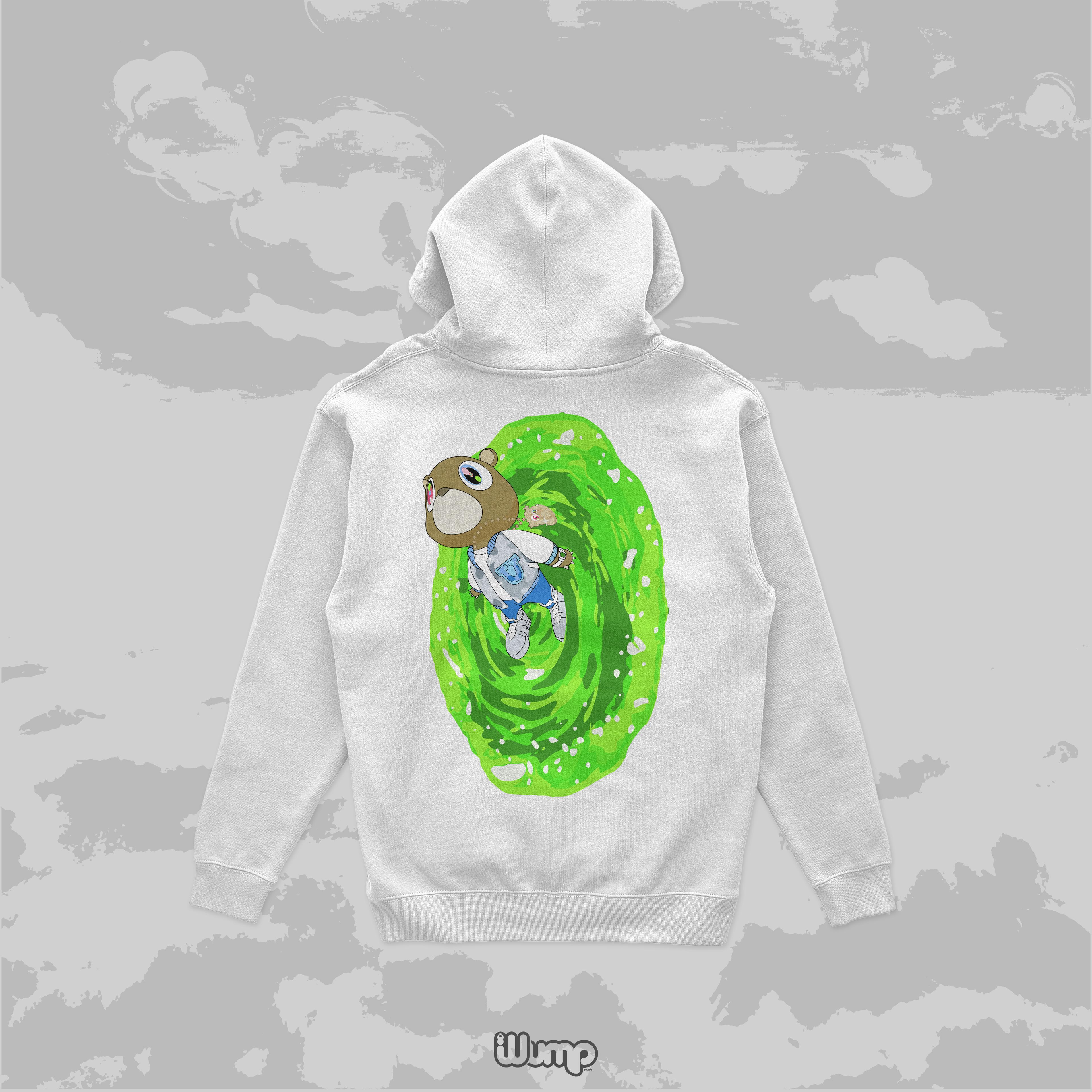 KANYE WEST GRADUATION RICK AND MORTY OVERSIZE HOODIE