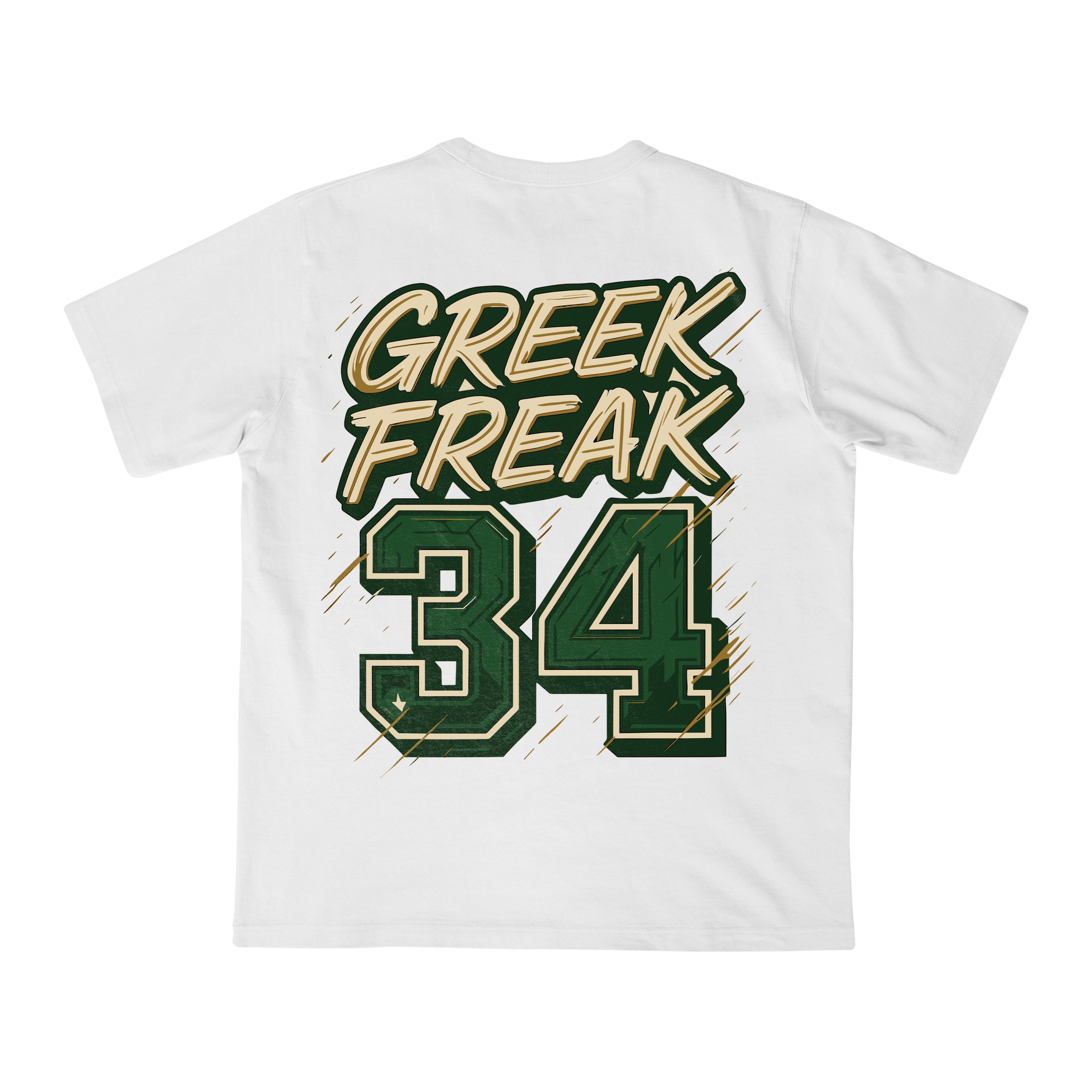 Giannis Antetokounmpo "Greek Freak" Oversize T-Shirt WumpHoop