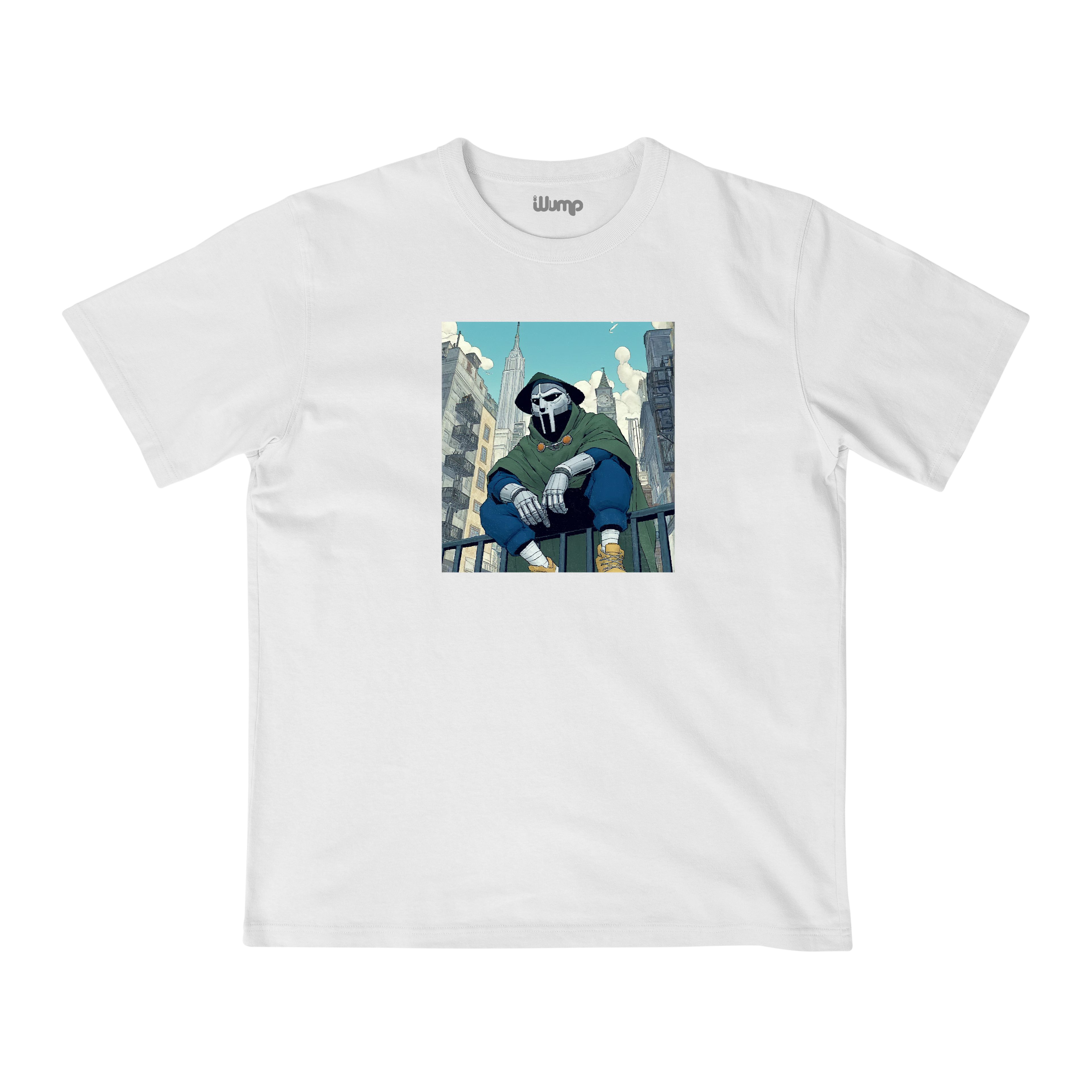 THERE'S ONLY ONE BEER LEFT MF DOOM OVERSIZE T-SHIRT