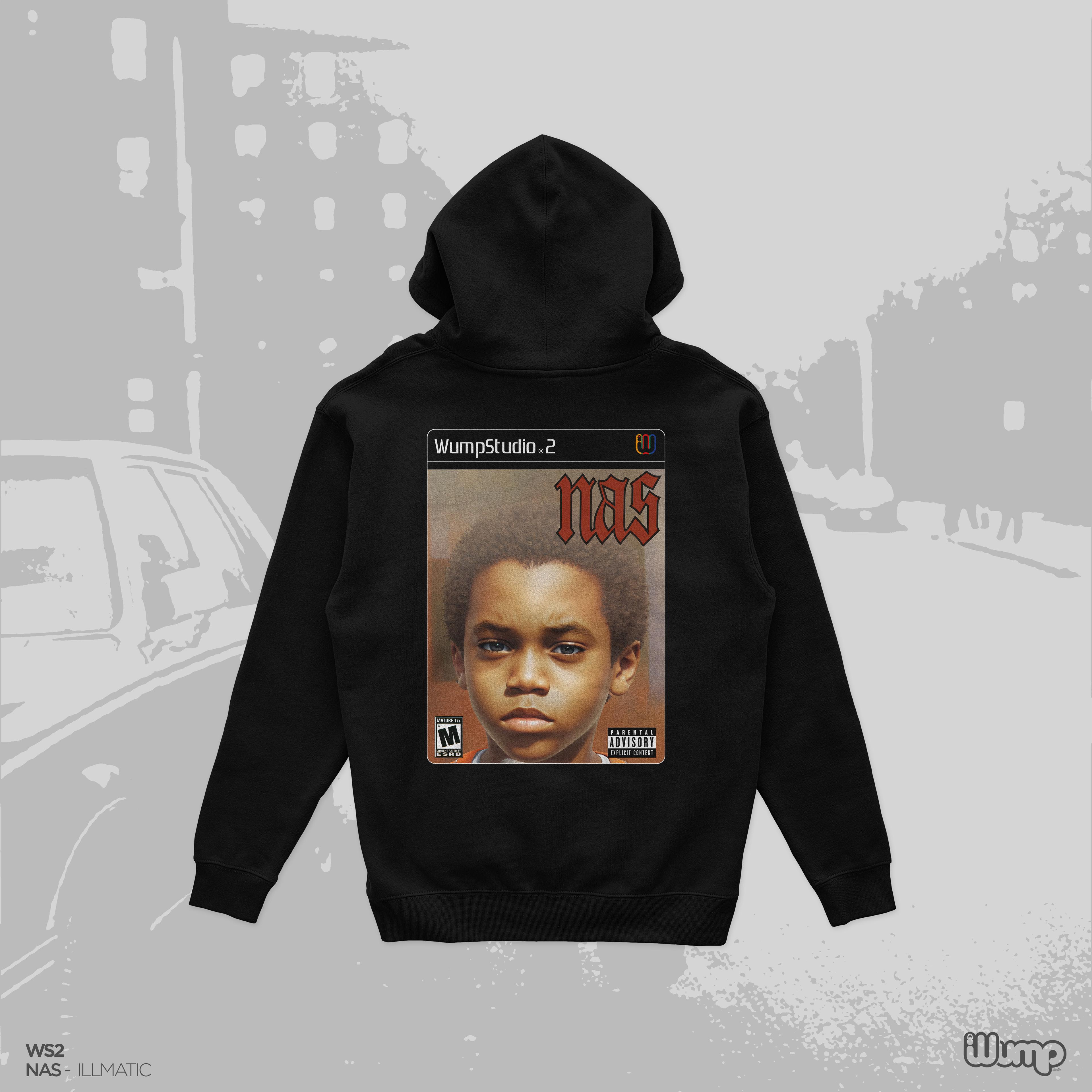 NAS ILLMATIC WS2 OVERSIZE HOODIE