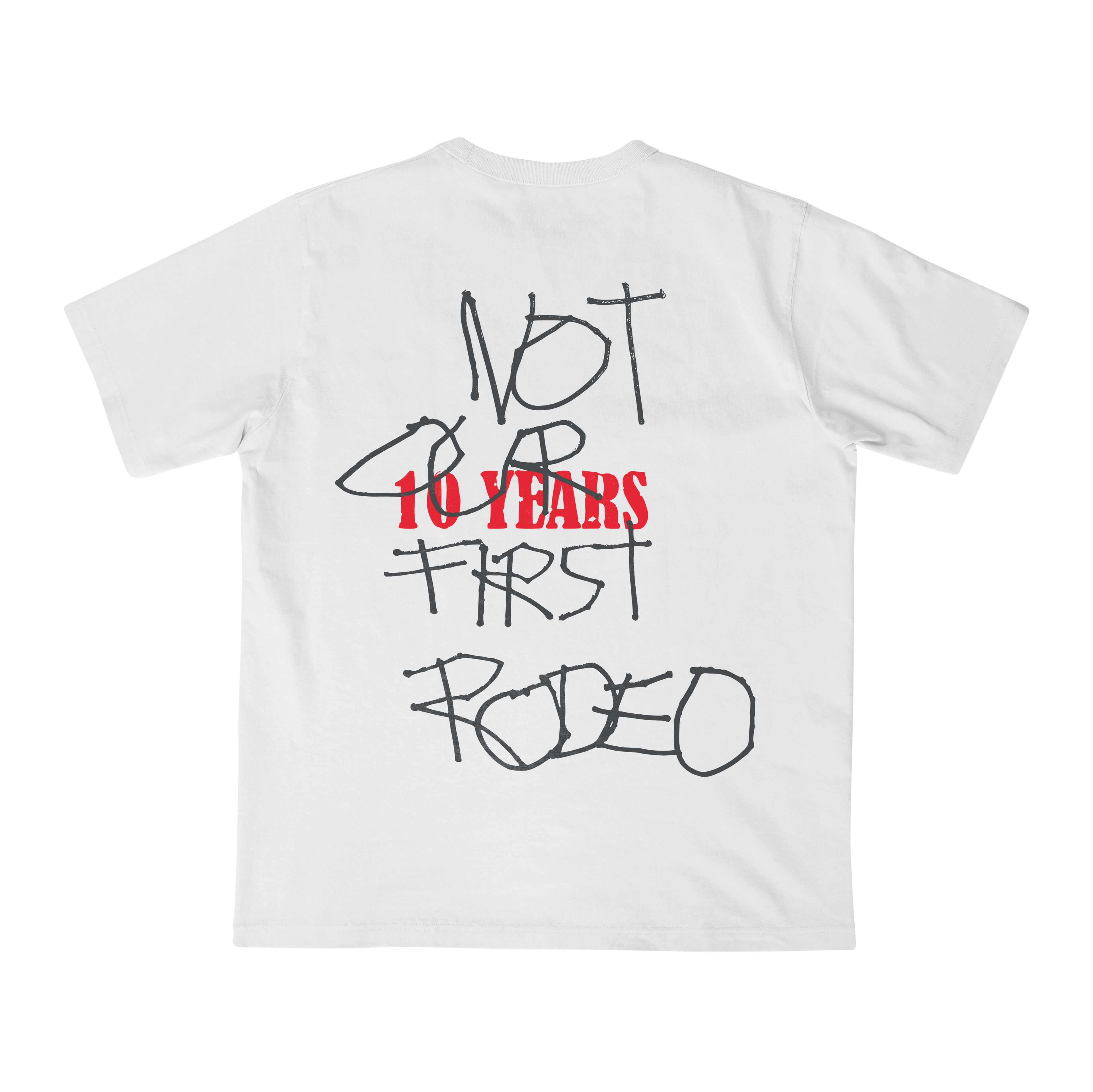 TRAVIS SCOTT NOT OUR FIRST RODEO OVERSIZE T-SHIRT