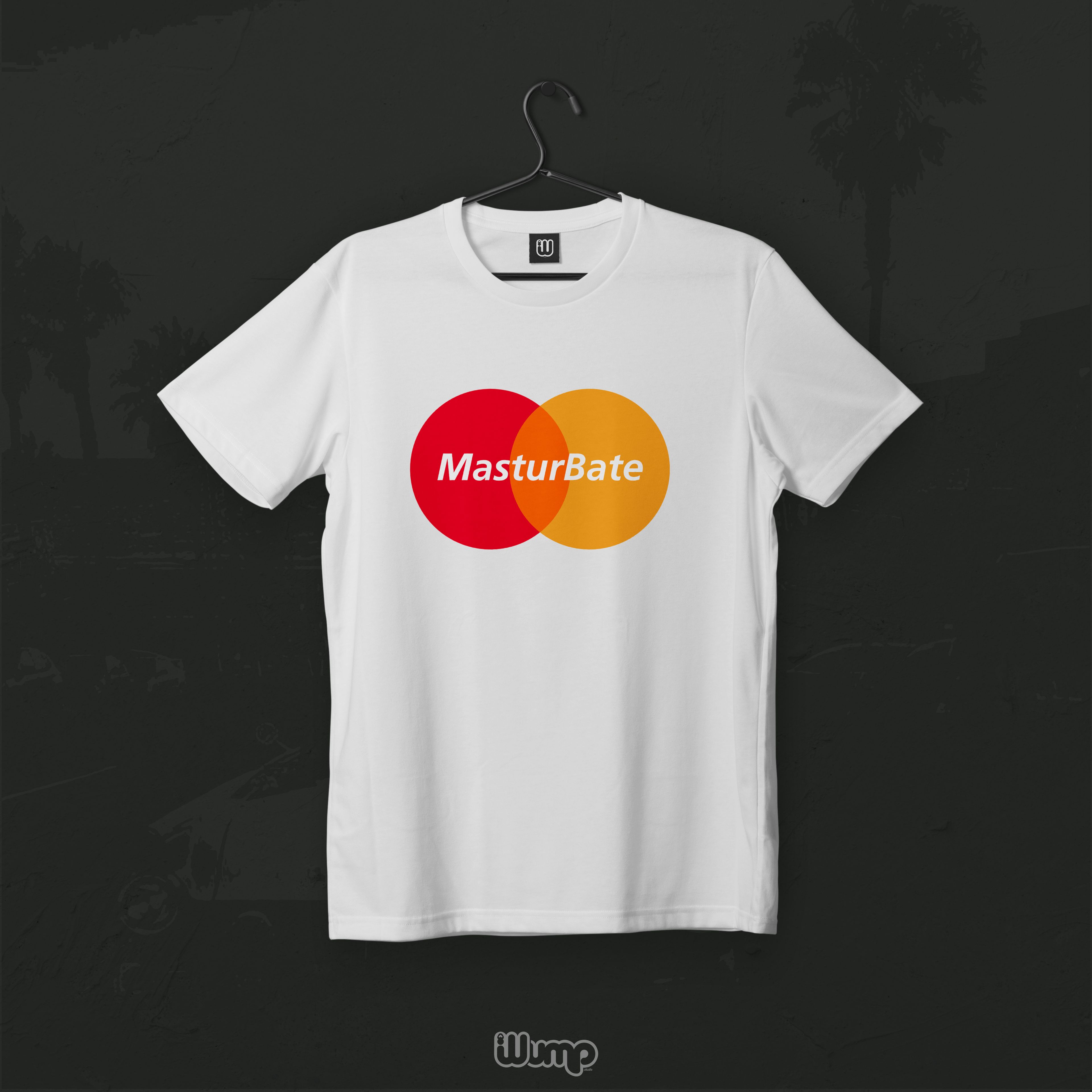 MASTERCARD MASTURBATE OVERSIZE T-SHIRT