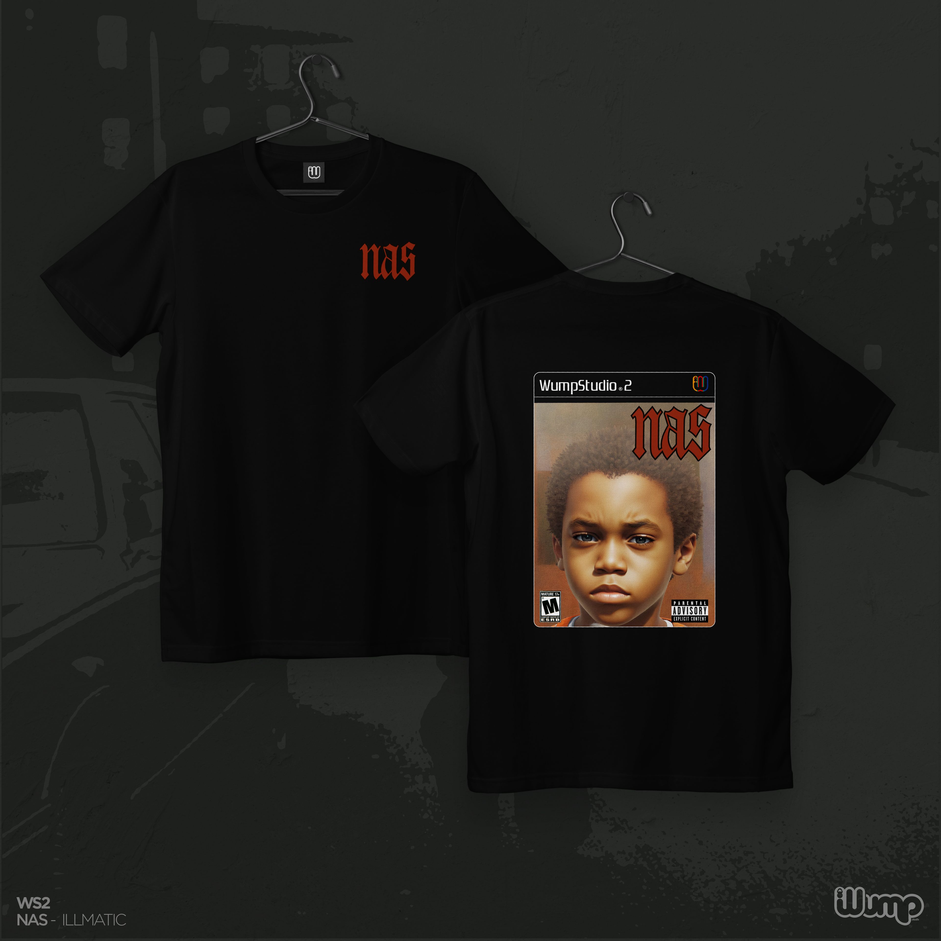 NAS ILLMATIC WS2 OVERSIZE T-SHIRT