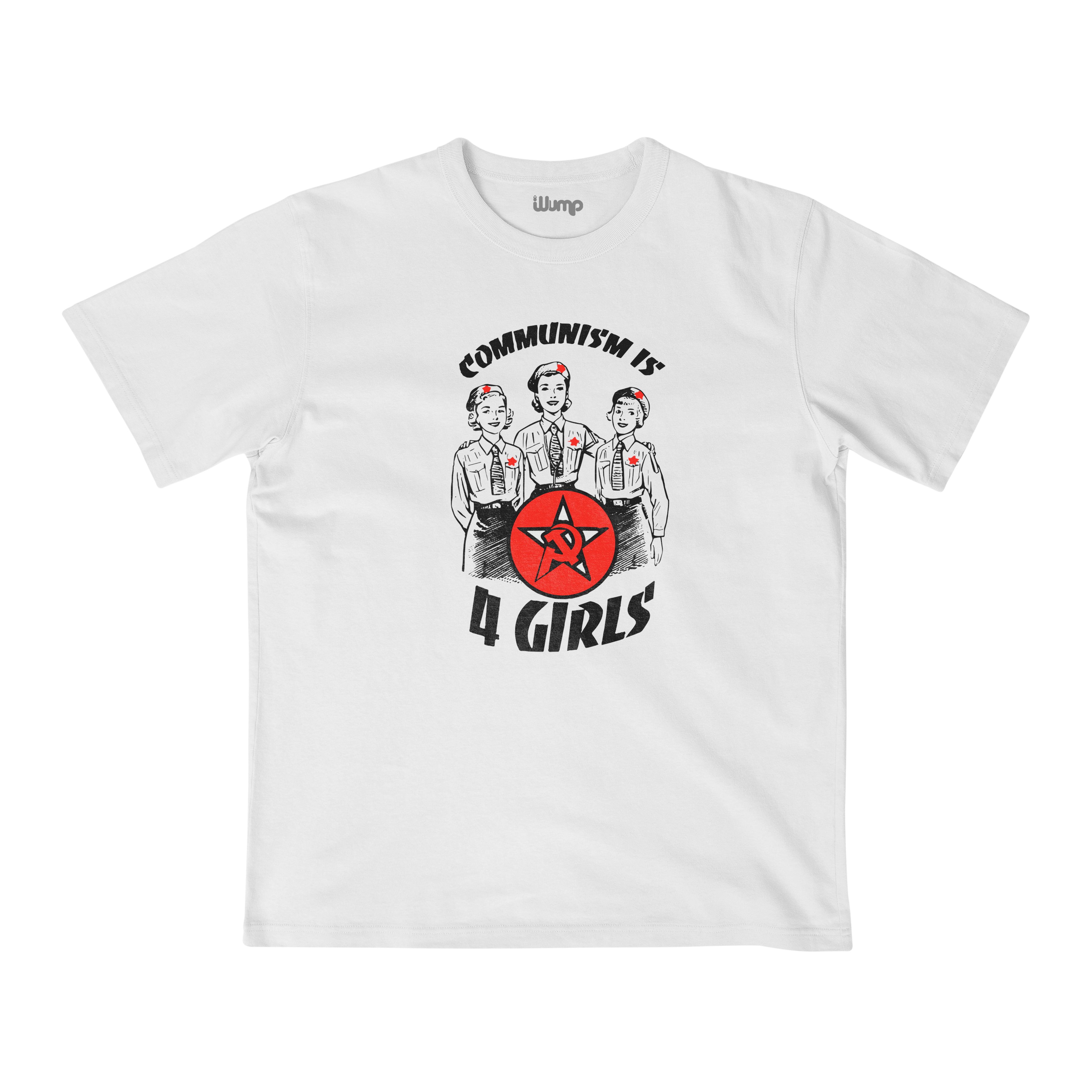 COMMUNISM 4 GIRLS OVERSIZE T-SHIRT