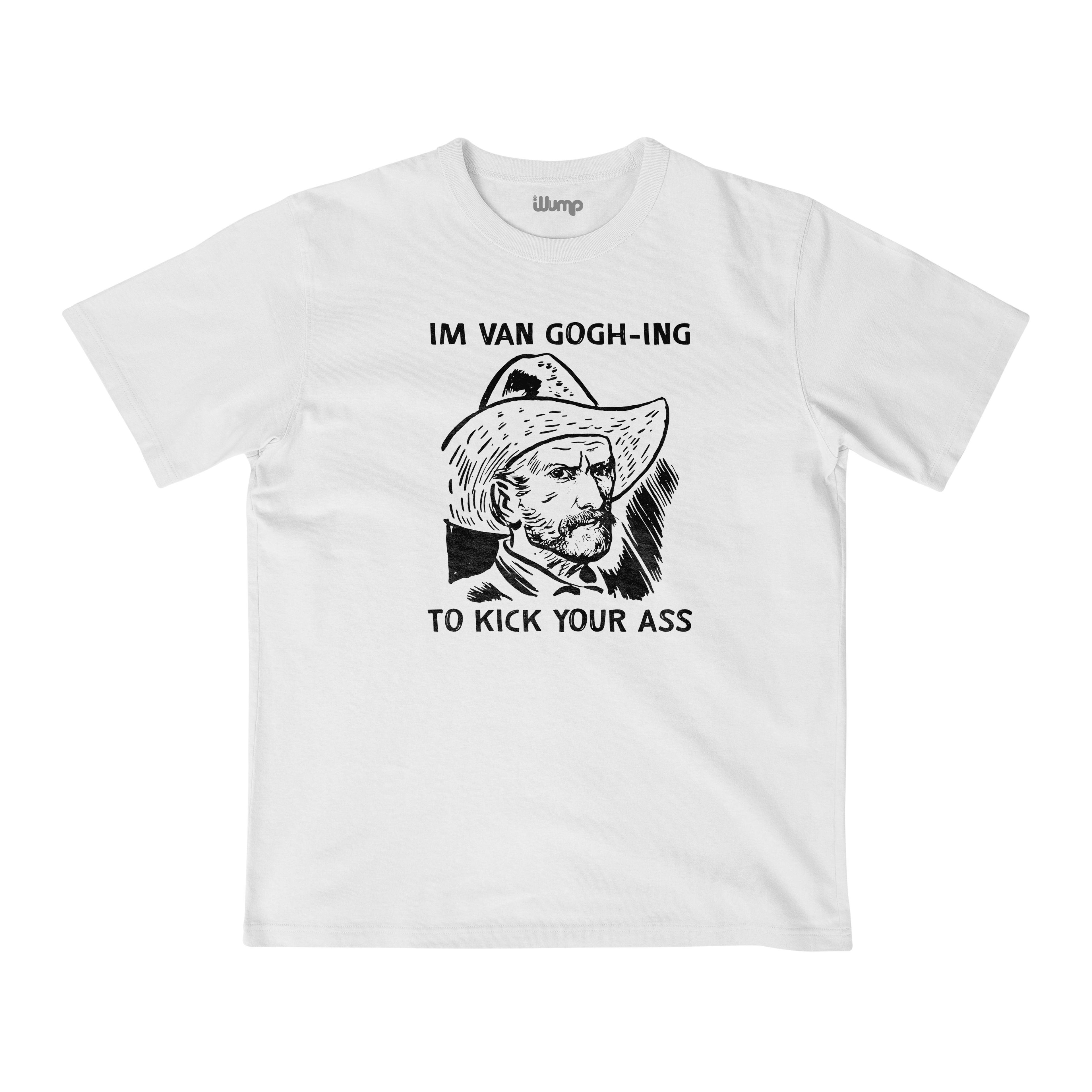 VAN GOGH-ING TO KICK YOUR ASS OVERSIZE T-SHIRT