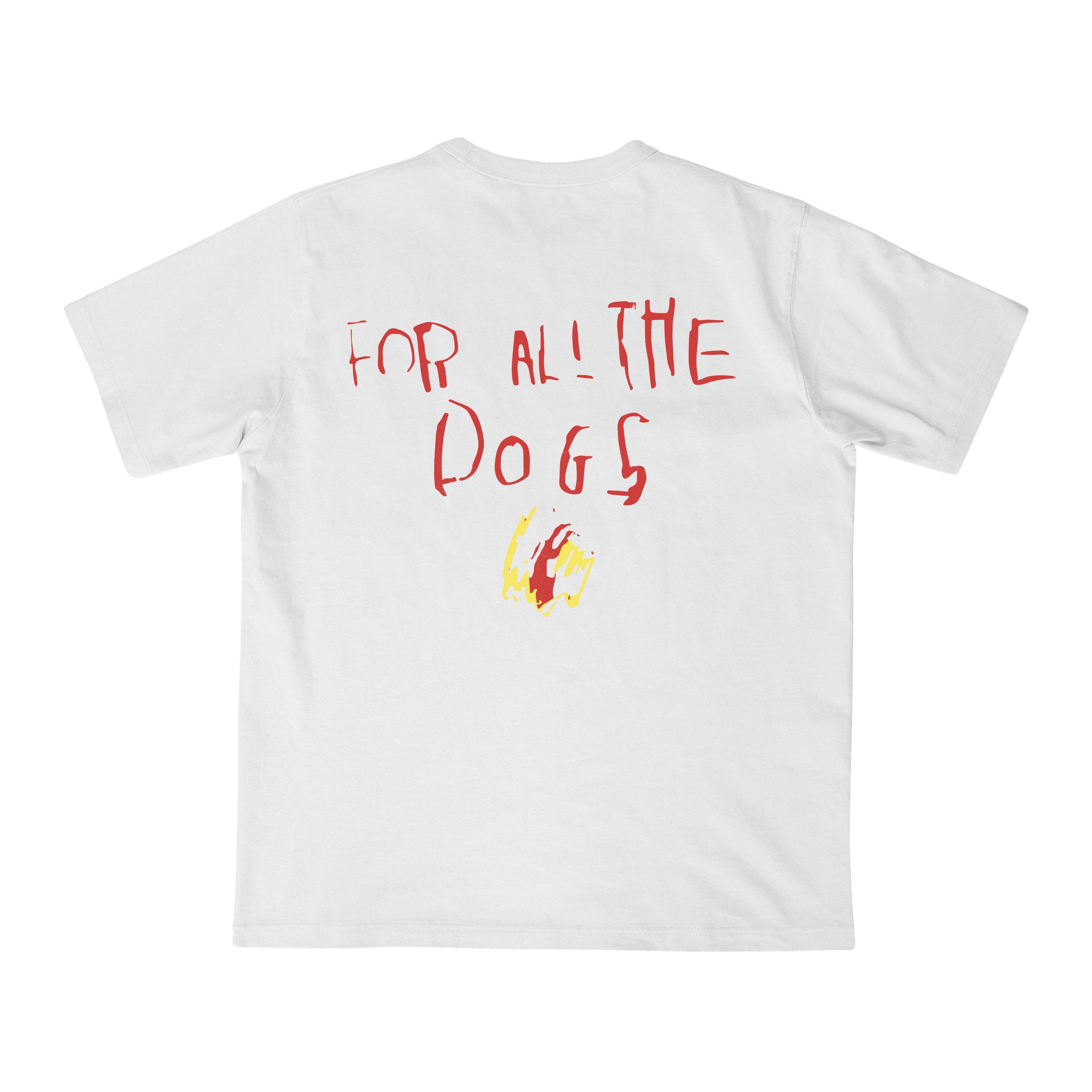 DRAKE FOR ALL THE DOGS OVERSIZE T-SHIRT
