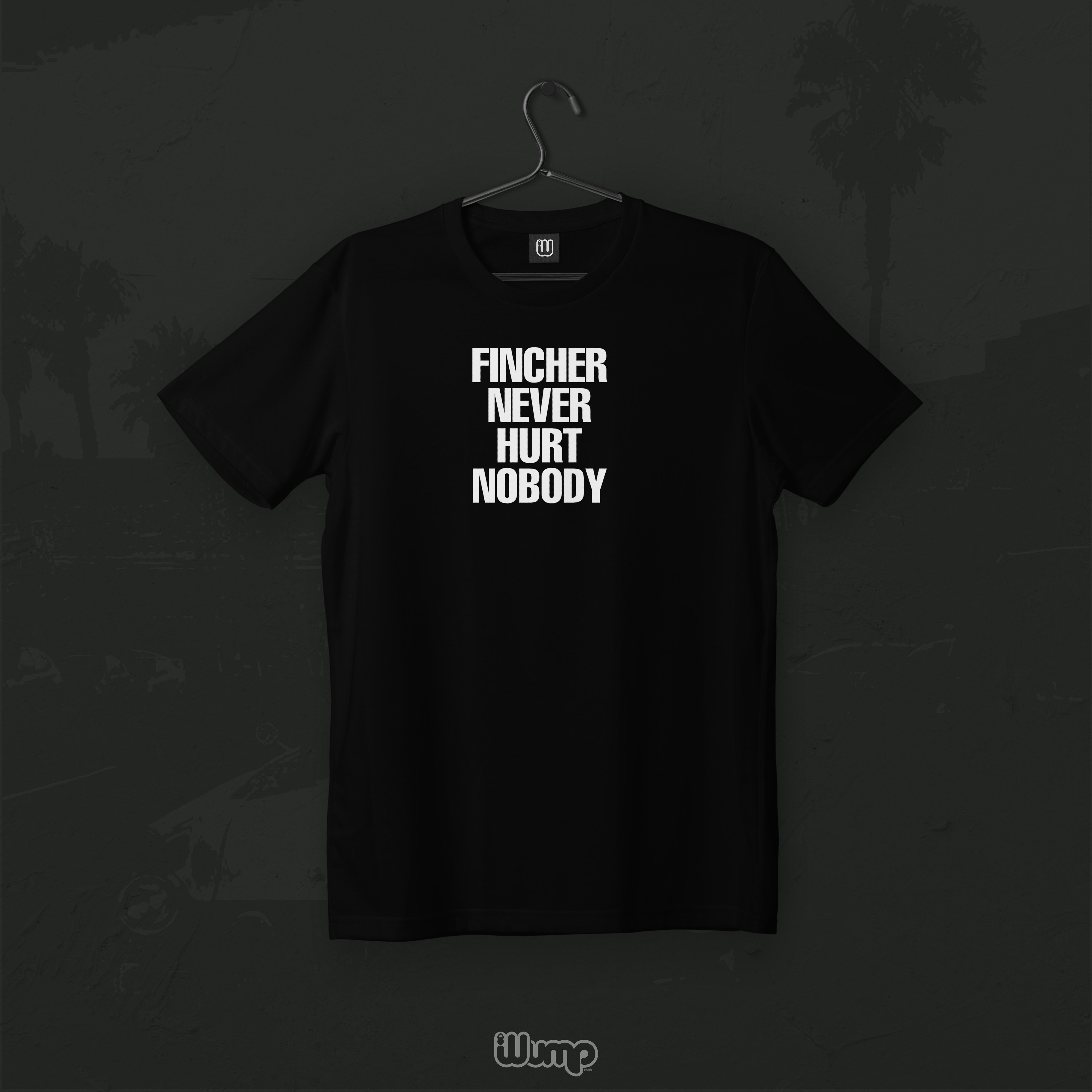 FINCHER NEVER HURT NOBODY DAVID FINCHER OVERSIZE T-SHIRT