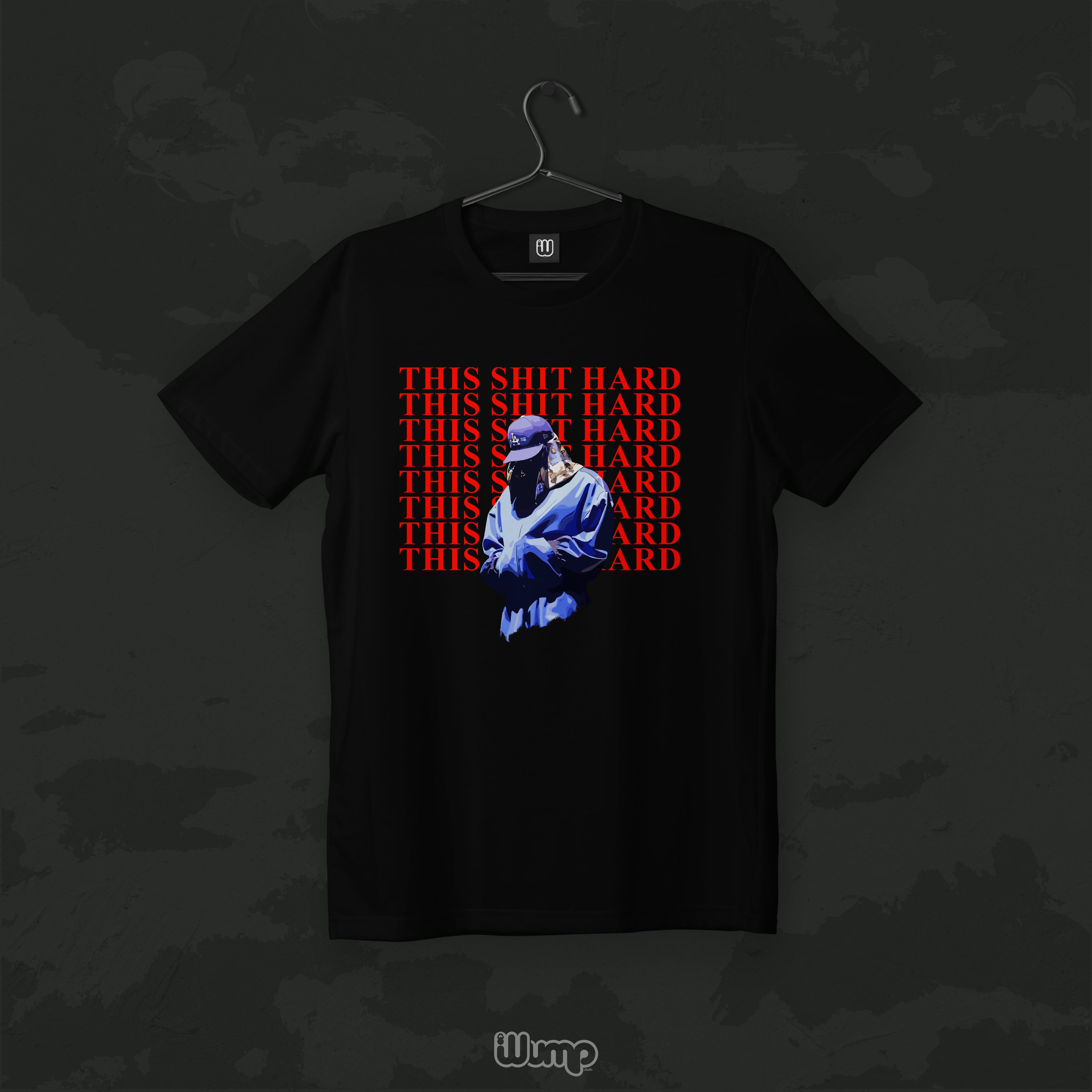 KENDRICK LAMAR THIS SHIT HARD OVERSIZE T-SHIRT