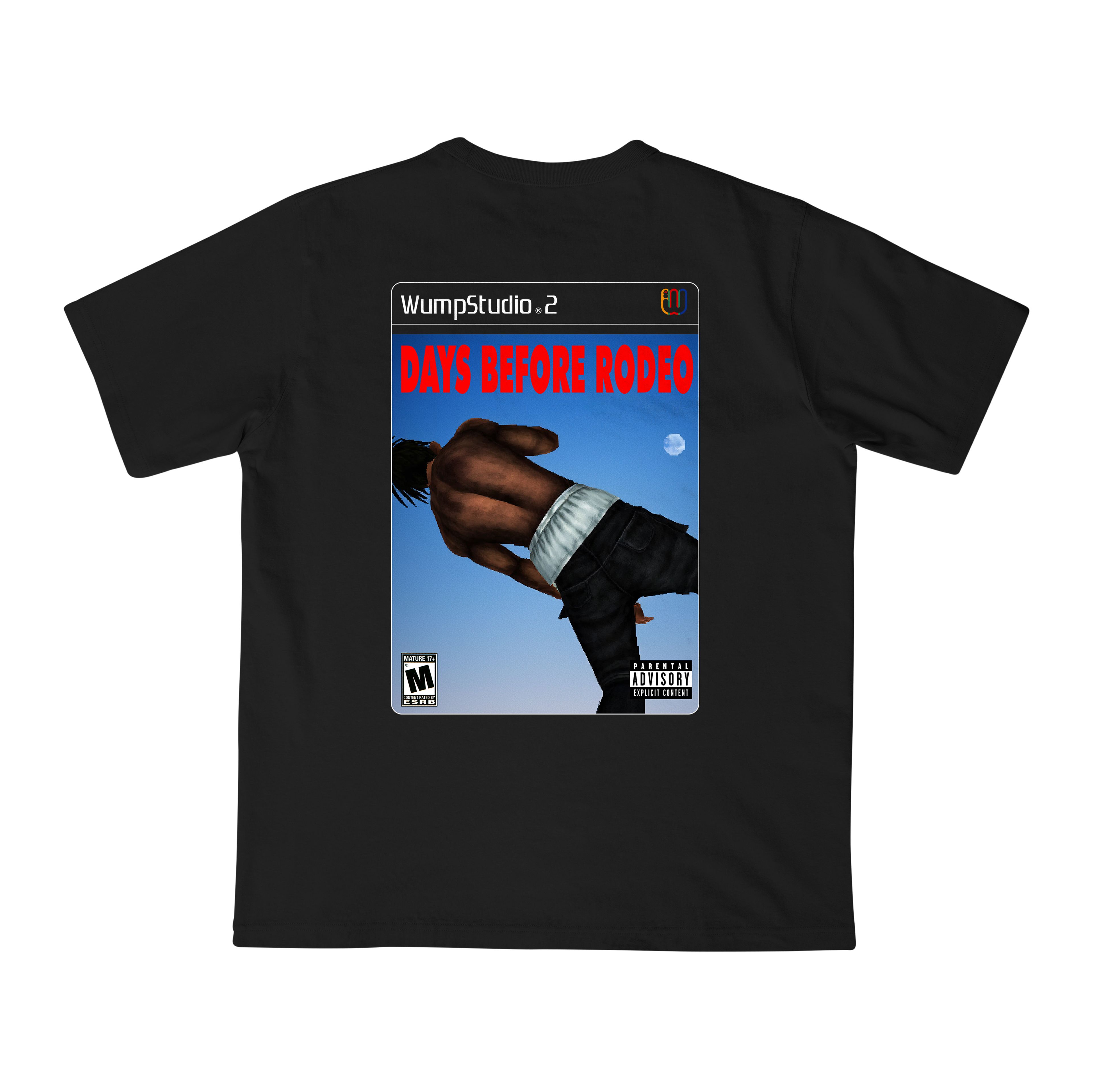 TRAVIS SCOTT DAYS BEFORE RODEO WS2 OVERSIZE T-SHIRT