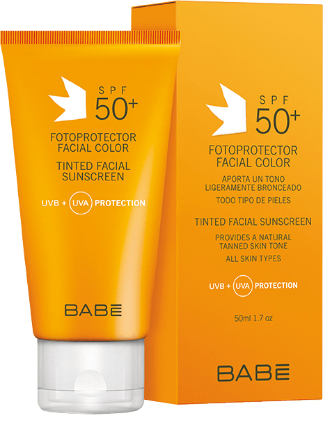 Babe Yüz için Renkli Güneş Koruyucu Krem Spf50+ 50ml