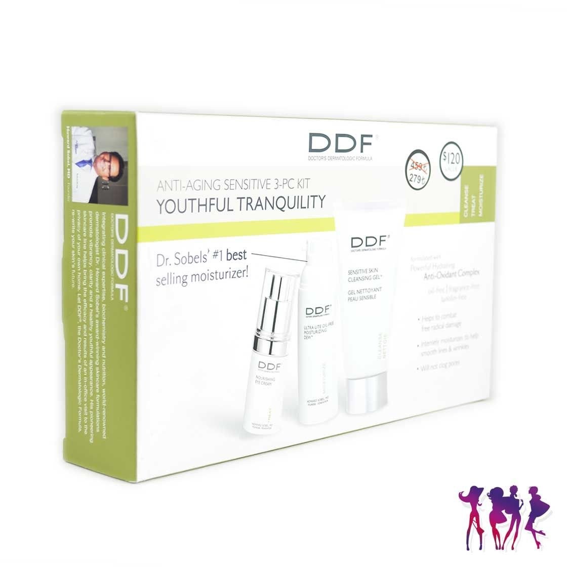 DDF Youthful Tranquility Anti-Aging Sensitive SkinCare Kit