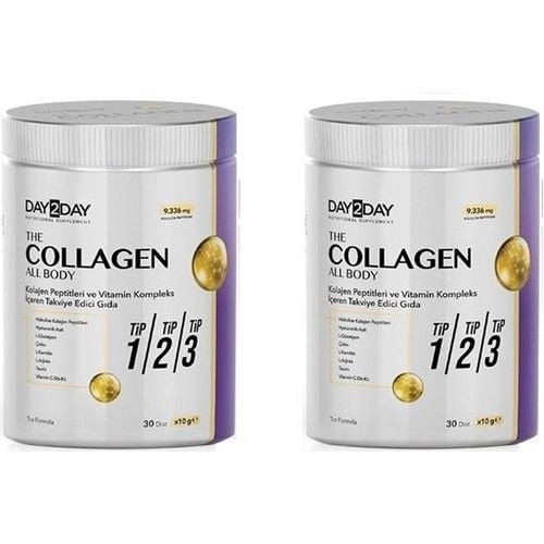 Day2Day The Collagen All Body 300 gr x 2 Adet -1 Alana 1 Hediye