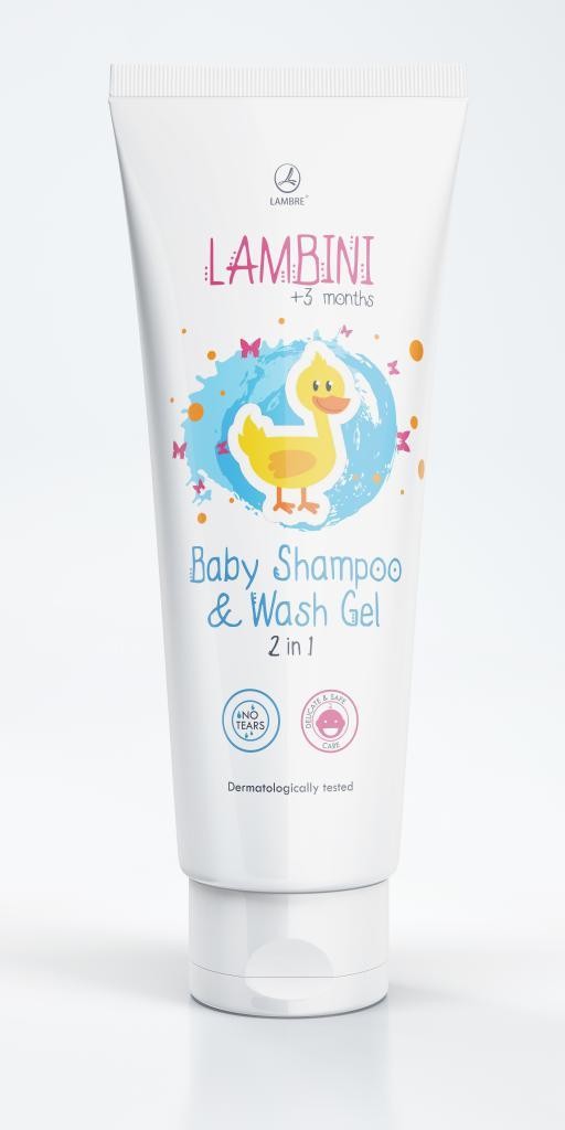 Lambre Lambini Baby Shampoo & Wash Gel 150ml