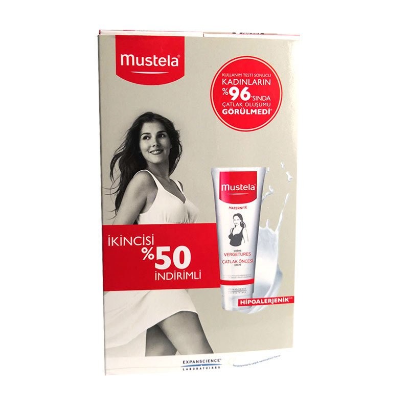 Mustela Maternite Stretch Marks Prevention Cream-2x150ml (Kofre)