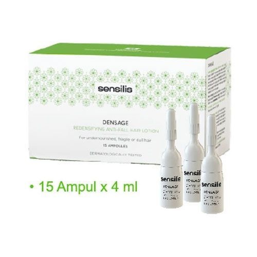 Sensilis Densage Redensifying Repairing Anti-Fall Hair Lotion 15Ampul x 4ml