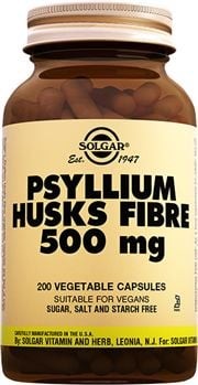 Solgar Psyllium Huks Fibre 500 mg 200 Kapsül