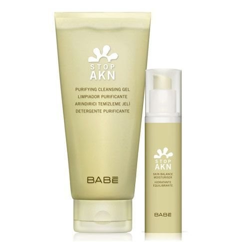 Babe Stop Akn Sebum Dengeleyici ve Nemlendirici Krem 50ml + Arındırıcı Temizleme Jeli 200ml