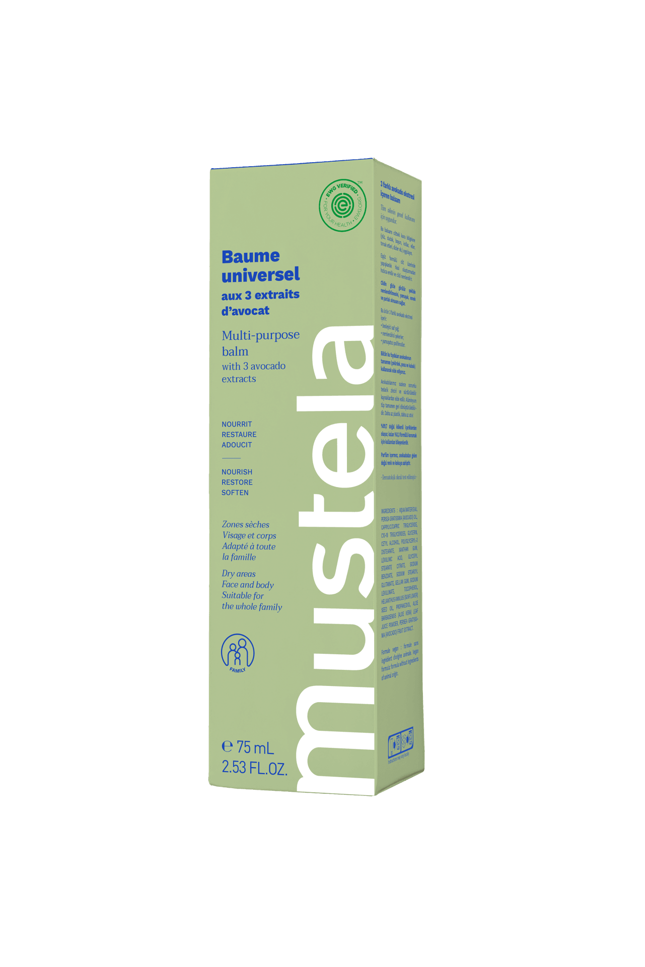 Mustela Üç Etkili Avokado Balsam 75 ml