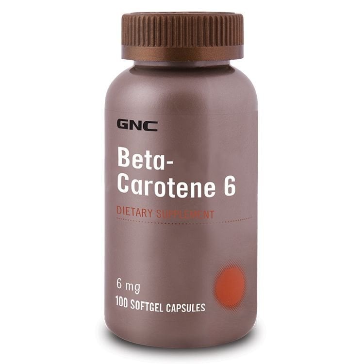 GNC Beta Carotene 6 Mg - 100 Kapsül MİAD 02/17