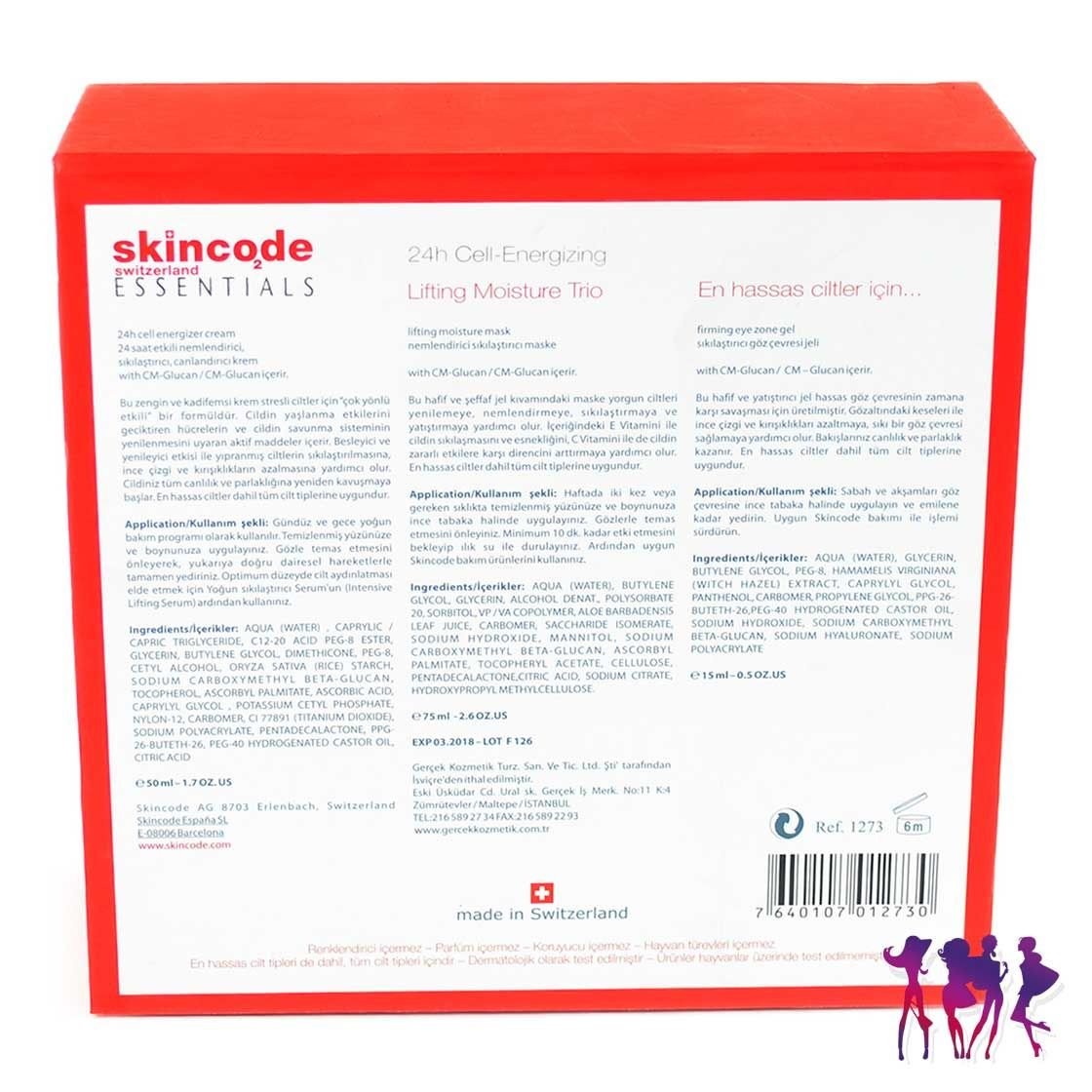 Skincode 3lü Güzellik Bakım Seti