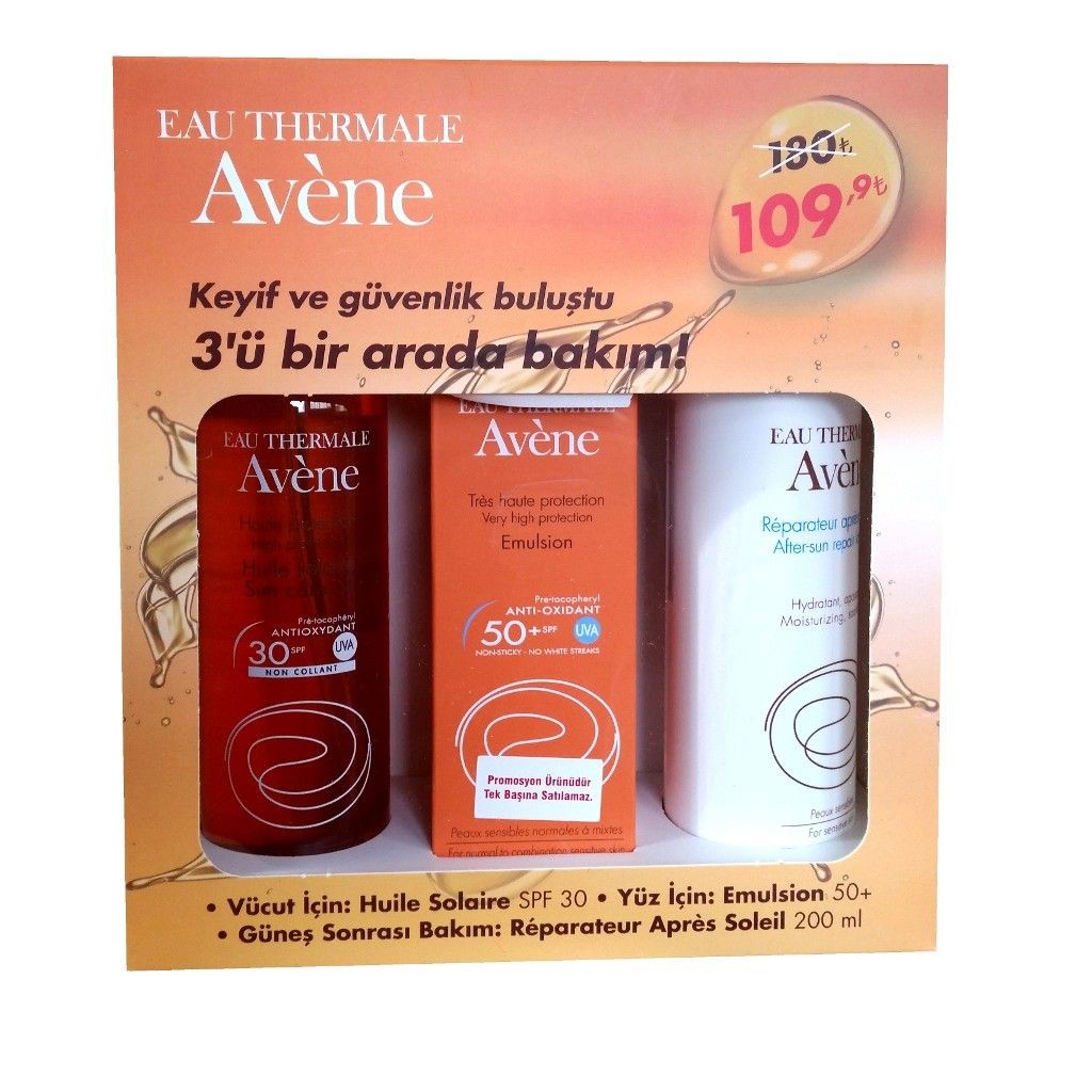 Avene 3ü Bir Arada Güneş Bakım SETİ