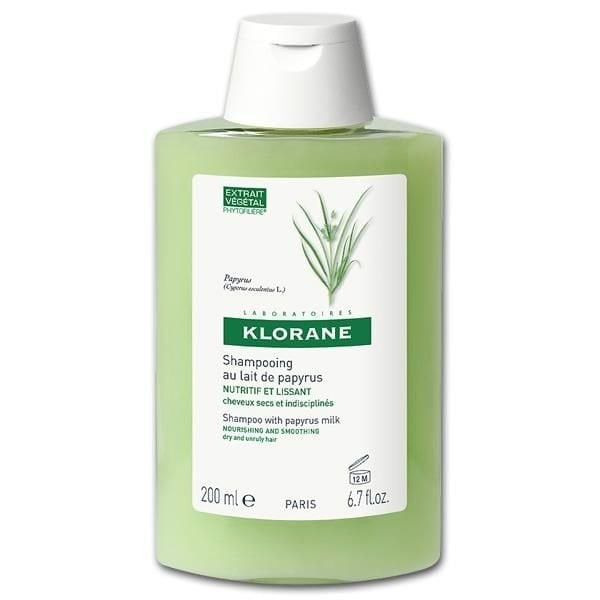 Klorane Papirüs Sütü İçeren Şampuan 200ml Kuru ince telli şekil almayan saçlar için yumuşatıcı ve besleyici şampuan