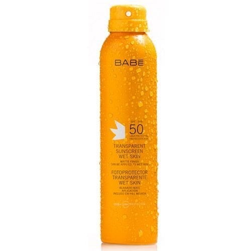 Babe Transparent Sunscreen Wet Skin Spf50 200ml