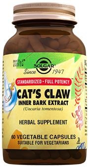 Solgar Cat's Claw Inner Bark Extract 60 Kapsül