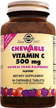 Solgar Chewable Vitamin C 500 mg 90 Tablet