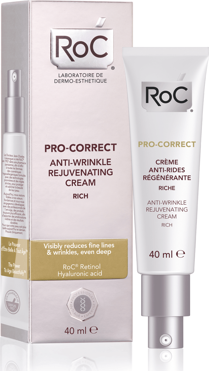 RoC Pro-Correct Anti-Wrinkle Rejuvenating Rich Cream 40ml