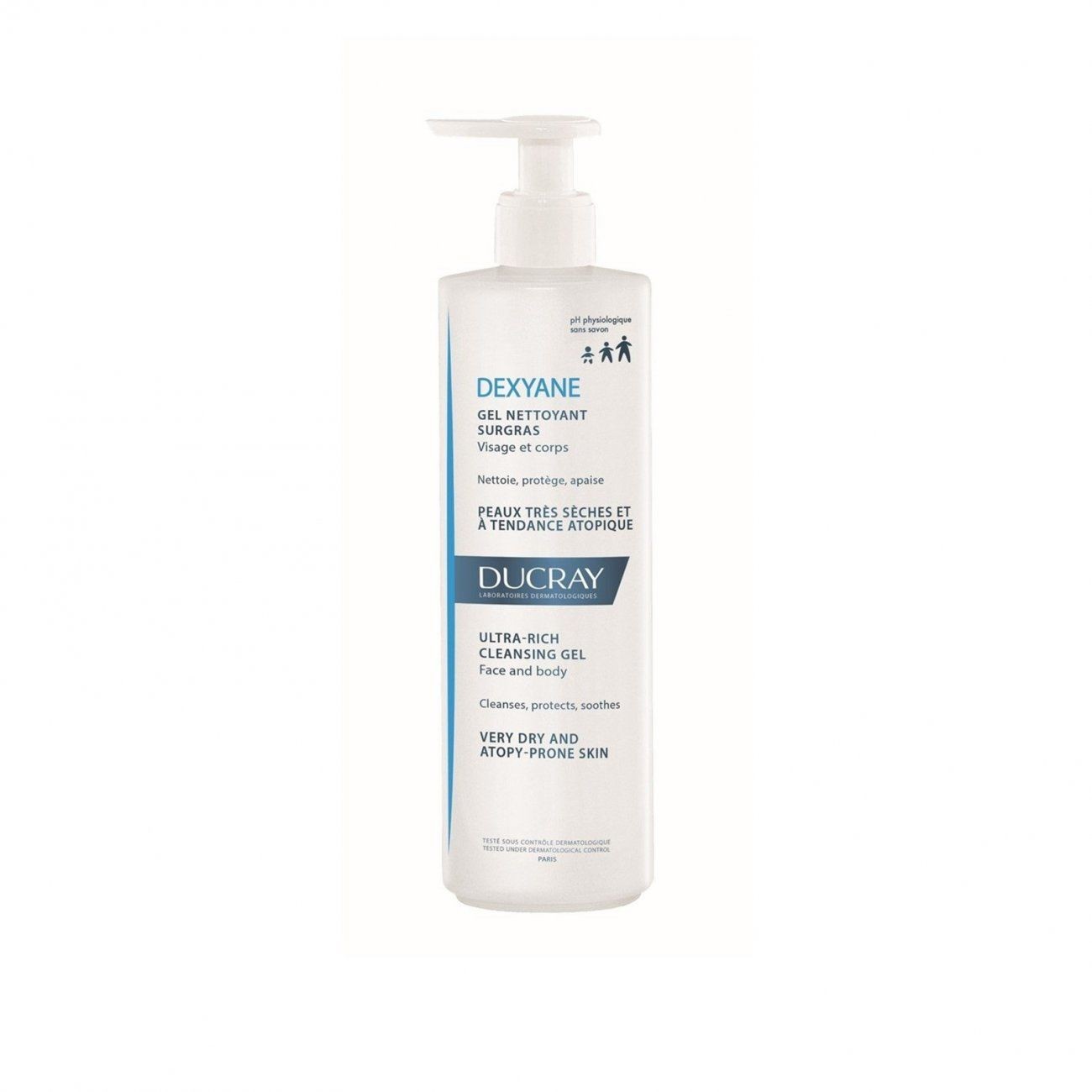 Ducray Dexyane Ultra Rich Cleansing Gel 400 ml