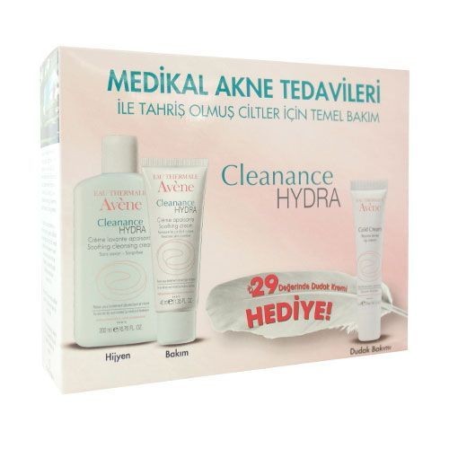 Avene Cleanance Hydra Cilt Bakım Seti Dudak Kremi 15ml HEDİYE