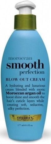 Organix Moroccan Argan Smooth Blow Out Cream 177 ml