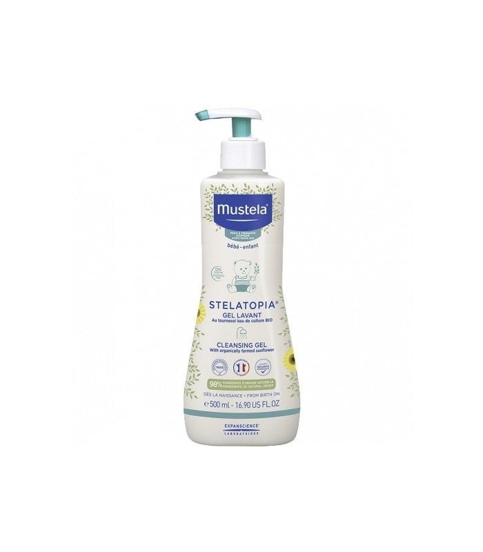 Mustela Stelatopia Cleansing Gel 500 ml