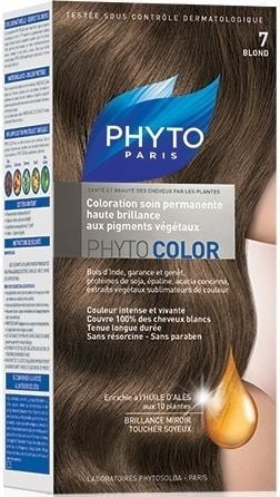 Phyto Color 7 - Sarı Bitki Ekstreli Saç Boyası