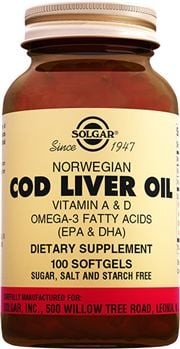 Solgar Cod Liver Oil 100 Softjel