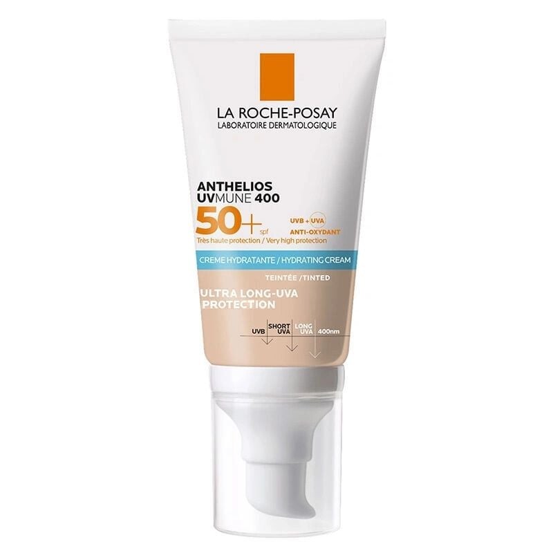 La Roche Posay Anthelios UVmune SPF+50 Hassas Ciltler İçin Yüksek Korumalı Renkli Yüz Güneş Kremi 50 ml