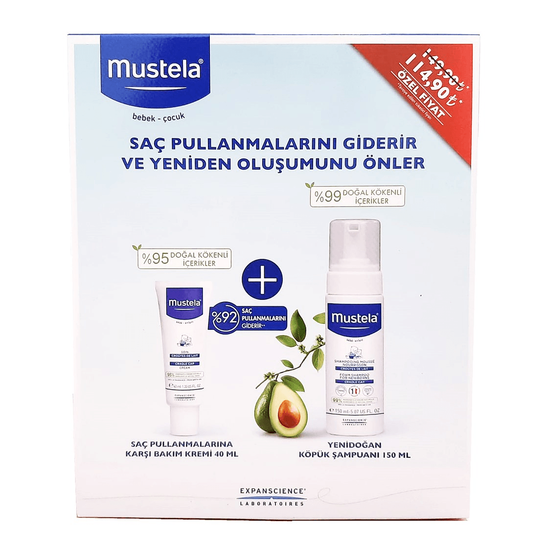 Mustela Saç Pullanmalarına Karşı Bakım Seti