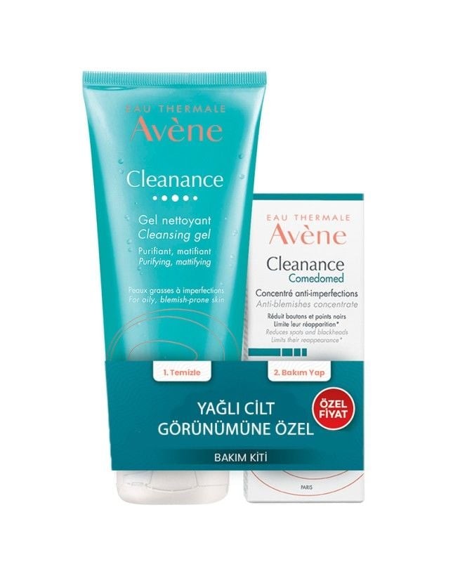 Avene Cleanance Yağlı Ciltlere Özel Bakım Seti