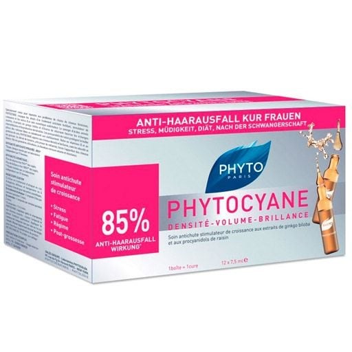 Phyto Phytocyane Densifying Treatement Serum 12 X 7.5ml