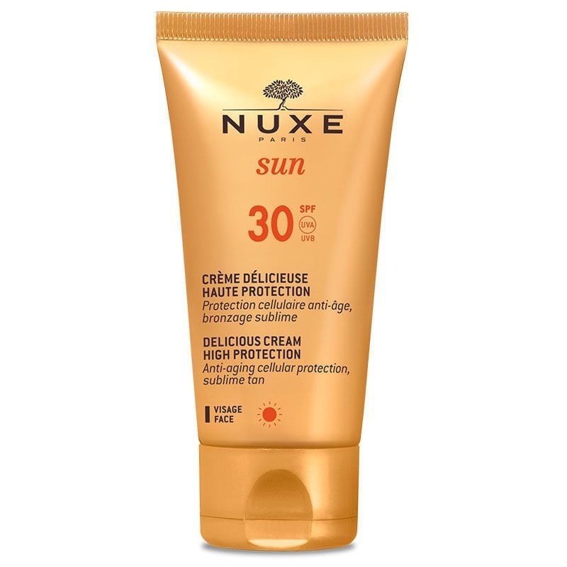 Nuxe Sun Creme Delicieuse Visage Haute Protection Spf30 50ml