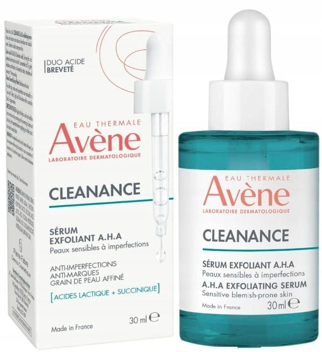 Avene Cleanance AHA Exfoliating Serum 30 ml