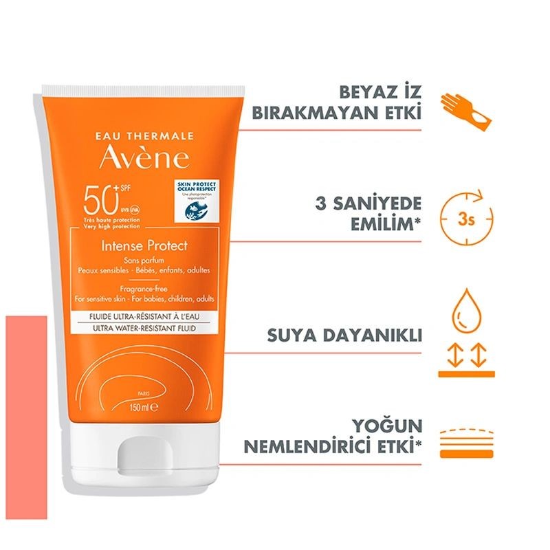 Avene Intense Protect SPF50+ Fluid Ultra Güneş Koruyucu 150 ml