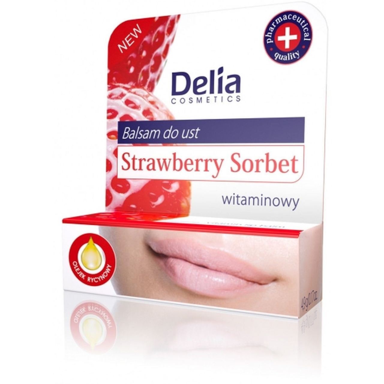 Delia Lip Balm Strawberry Sorbet 4,9g