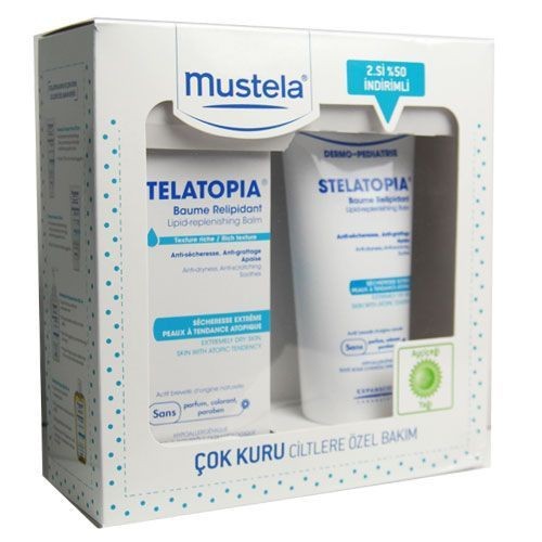 Mustela Çok Kuru Ciltlere Özel Bakım Seti 2x200mL