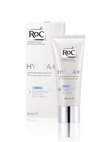 RoC Hydra+ 24h Comfort UV Nemlendirici Bakım Kremi SPF 15/40 ml