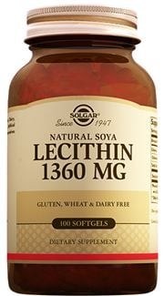 Solgar Lecithin 1360 mg 100 Softjel