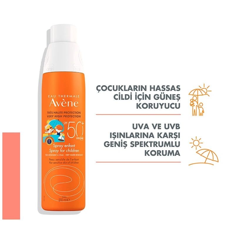 Avene Spf 50+ Children Çocuk Güneş Spreyi 200ml