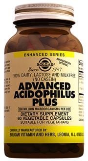 Solgar Advanced Acidophilus Plus 60 kapsül