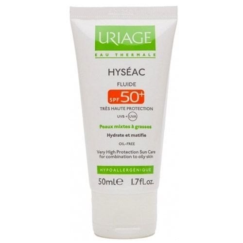 Uriage Hyseac Fluide Spf50+ Krem (Oil Free) 50ml